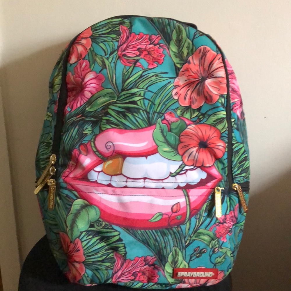 Floral Sprayground Backpack